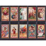 Cigarette cards, USA, Cameron & Sizer, The New Discovery (set, 25 cards) (gen gd)