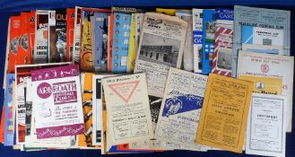 Football programmes, selection, 1950's onwards (160+) including League & Cup games, Scottish, Non