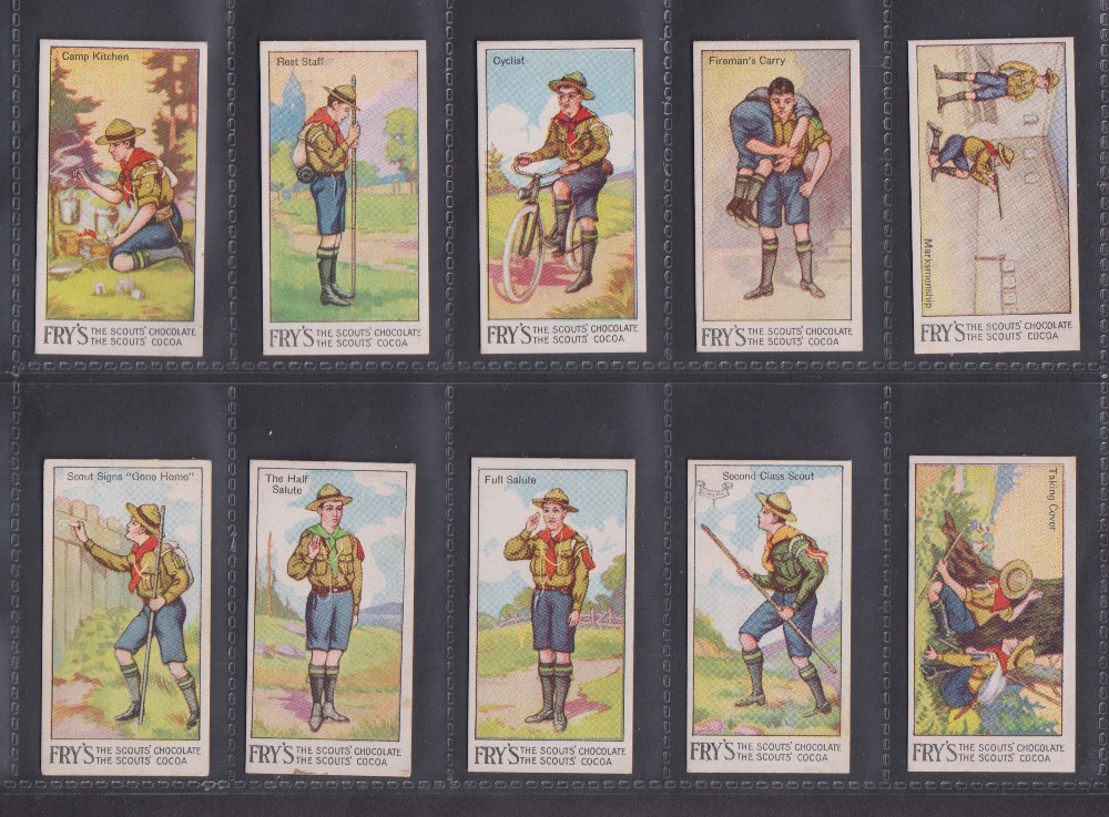 Trade cards, Canada, Fry's, Scout Series - Second Series (set, 50 cards) (a few with very slight - Image 7 of 10