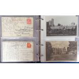 Postcards, Country Houses, a collection of approx. 169 cards of UK Country Houses in 2 modern