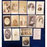 Photographs, Cartes de Visite, 14 Royalty related cards to include William I Emperor of Germany,