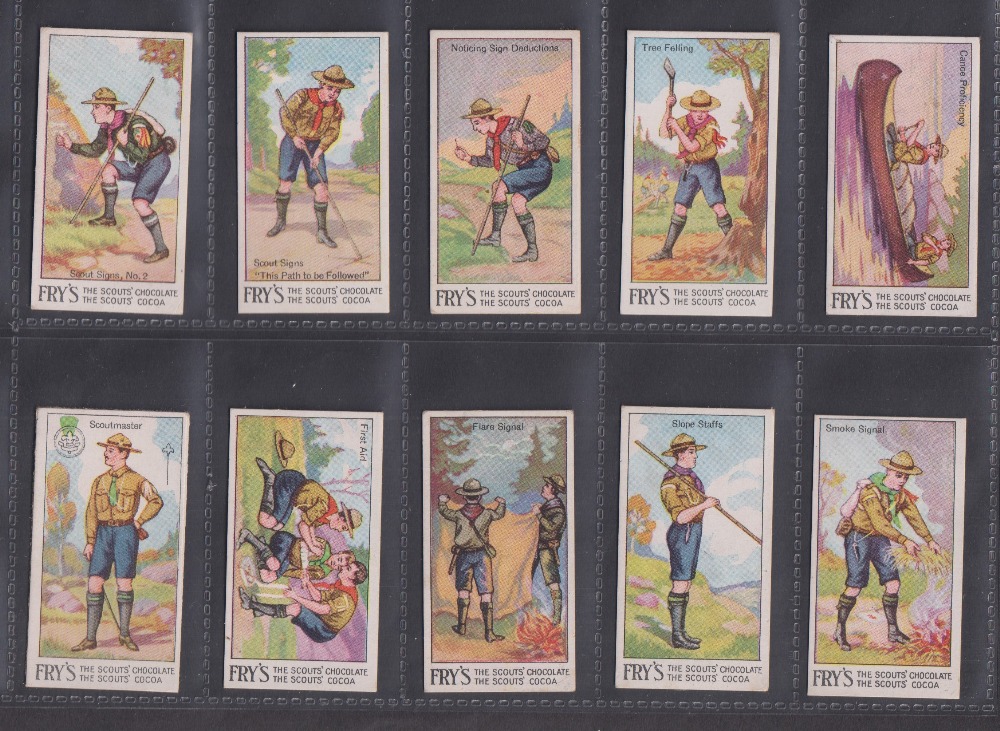 Trade cards, Canada, Fry's, Scout Series - Second Series (set, 50 cards) (a few with very slight - Image 3 of 10