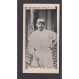 Cigarette card, Gabriel, Cricketers Series, type card, no 6 K.S. Ranjitsinhi, Sussex (gd) (1)