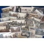 Postcards, Bristol, a selection of approx. 45 cards, mostly RPs, inc. Royal visit to Tramway Centre,