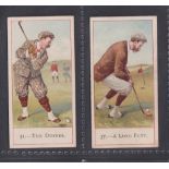 Cigarette card, Cope's, Golfers, two type cards, no 31 The Duffer & no 37 A Long Putt (gd) (2)