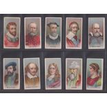 Cigarette cards, South America, Anon, Leaders of Men (as Ogden's), ref. ZD06-600 (set, 50 cards)