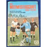 Football sticker album, Germany, Verlag GMBH, World Cup 1966, England, album complete with all