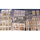 Cigarette & trade cards, a collection of cards in sleeves, representing approx. 75 different series,