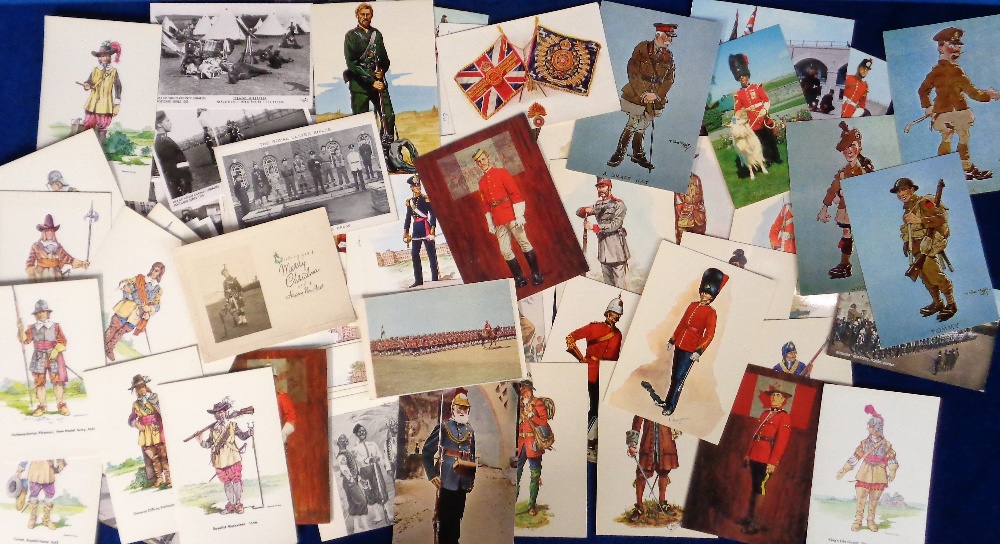 Postcards, Military, a selection of approx. 89 modern cards from various series inc. Gooding &
