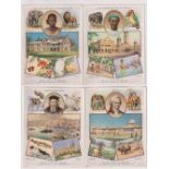 Cigarette cards, Wills, an album containing 11 sets, The British Empire 'P' size (fair), Rugby