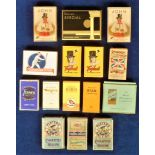 Cigarette Boxes, 15 vintage cigarette boxes to comprise John (2) featuring a gentleman of colour