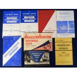 Football handbooks & publications, 8 items, Portsmouth FC Golden Jubilee Booklet 1898-1948,
