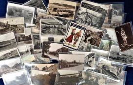 Postcards, Dorset, a collection of approx. 62 cards with many street scenes and village views. RPs
