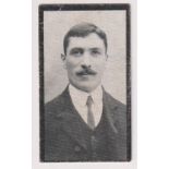 Cigarette card, Hill's, Famous Footballers Series, type card, no 2, Meredith, Manchester United (