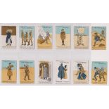 Cigarette cards, Faulkner's, Kipling Series (set, 12 cards) (mostly gd)