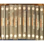 James Bond, 10 Folio Society books in their slip cases, 8 still in original unopened shrink wrap.