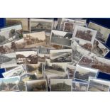 Postcards, Wales, a Glamorgan collection of approx. 73 cards, with RPs of Abernant Rd Aberdare,