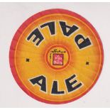 Beer label, Kelsey, Tunbridge Wells, a circular label for Pale Ale, 108mm wide (creased, otherwise