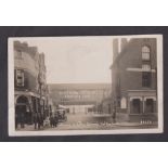 Postcard, Football, Tottenham Hotspur FC, scarce RP showing view of the entrance to Spurs Ground,