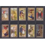 Cigarette cards, 3 sets, Scottish CWS Burns (Large numerals) (25 cards) & Mitchell's Famous Scots (