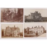 Postcards, Country Houses, a collection of approx. 156 cards of UK Country Houses in 2 modern