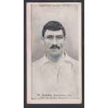 Cigarette card, Wills, Football Series, type card, no 37 W. Meredith (very slight marks, gd) (1)