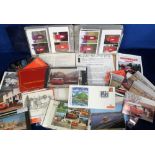 Postal History, a collection of modern postcards of the UK postal system inc. post-boxes, postal