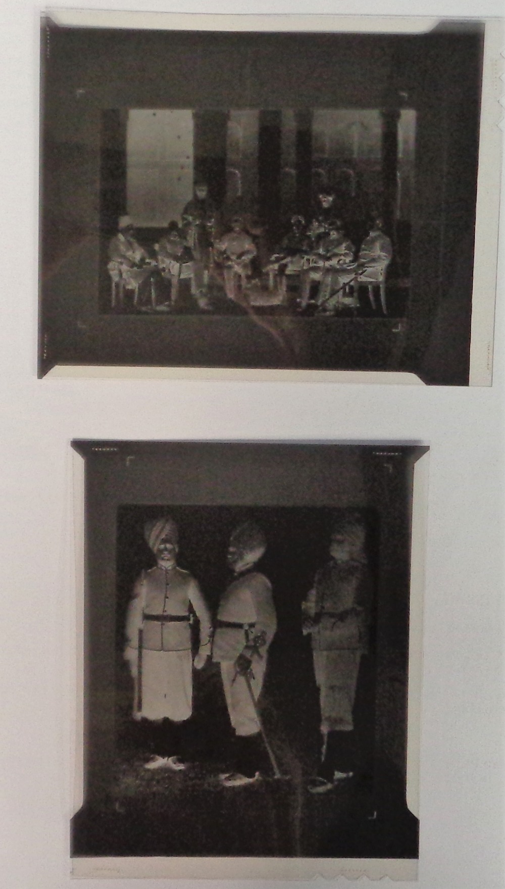 Photographs, Military, India, Military, Days of the Rajah, celluloid photo negatives, 5 x 4”, - Bild 2 aus 2