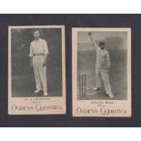 Cigarette cards, Ogden's, Cricketers & Sportsmen, two cards, both Cricket, W.H. Lockwood (