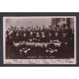 Postcard, Football, Bristol City 1907-08, team group & officials RP by Rapid Photo (gd/vg) (1)