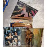 Vinyl, a collection of approx 180 records to comprise albums Bill Haley, The Moody Blues, Tom Jones,