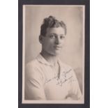 Postcard / Autograph, Football, Tottenham Hotspur, Albert Goodman (1890-1959), signed RP player