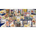 Postcards, Comic, a selection of 32 cards featuring dentistry. Artists include Fitzpatrick, Chas,