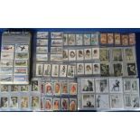 Cigarette cards, a large collection of cards in sleeves, sets, part sets & odds, many different