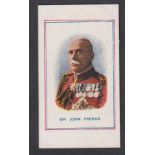Cigarette card, G. Prudhoe, Army, Pictures, Cartoons etc, type card, 'Sir John French' (vg) (1)