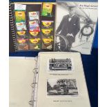 Ephemera, Lipton's, 2 albums containing Lipton's Ephemera to include postcards (Pamlin Prints),