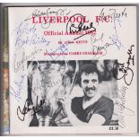 Football autographs, Liverpool FC, Official Club Annual 1982 signed to internal title page by 13