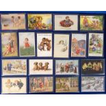 Postcards, Children, a collection of 31 illustrated cards of children, artists include Arthur Thiele