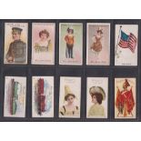 Cigarette cards, 20 scarce type cards, Salmon & Gluckstein Music Hall Stage Characters (3), Heroes