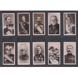 Trade cards, Edmondson's, War Series (12/25) (mixed condition, 4 poor, rest fair/gd) (12)