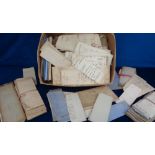 Old Legal Paperwork approx 150 items of miscellaneous documents including much solicitors