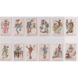 Cigarette cards, Faulkner's, Coster Series (set, 12 cards) (mostly gd)