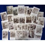 Postcards, Military, a selection of approx. 29 sepia cards inc. 'It's a long long way from