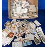 Cigarette cards, Churchman's, accumulation of approx. 2,000 cards, various sizes & many different