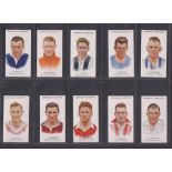 Cigarette cards, Football, 2 sets & 1 part set, John Sinclair Well Known Footballers (Scottish) (
