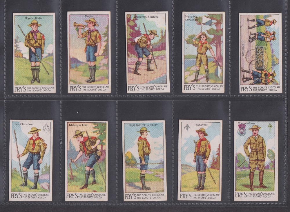 Trade cards, Canada, Fry's, Scout Series - Second Series (set, 50 cards) (a few with very slight - Image 5 of 10