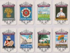 Trade cards, Whitbread, Inn Signs, Isle of Wight (set, 25 cards) (gd/vg)