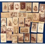 Photographs, a collection 30+ Cartes de Visite to include images of school children, babies,