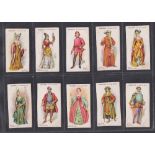 Cigarette cards, three sets, Ogden's, British Costumes 100BC to 1904 (50 cards), UTC (South