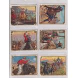 Cigarette cards, USA, ATC, Cowboy Series, 'X' size (37/49) (gd)